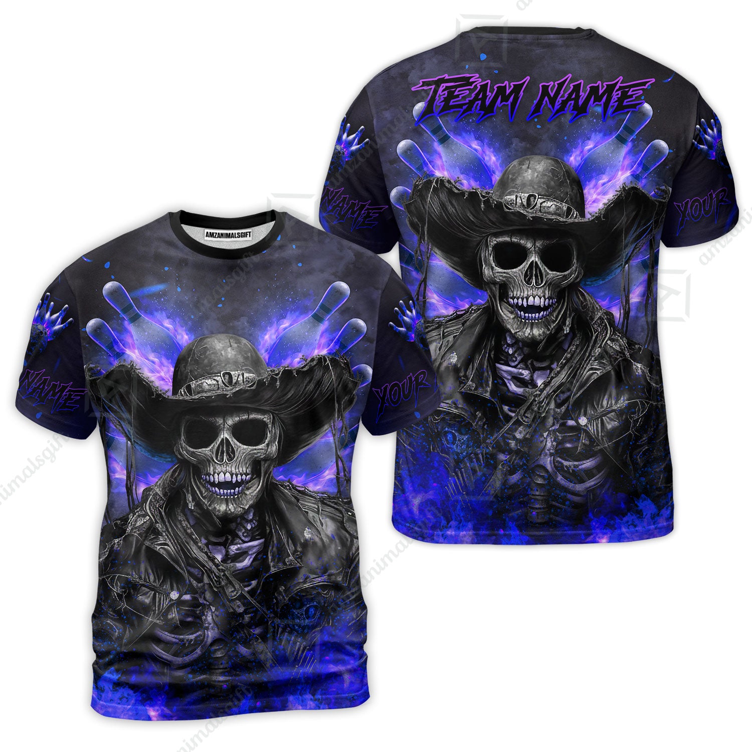 T-Shirt||Blue