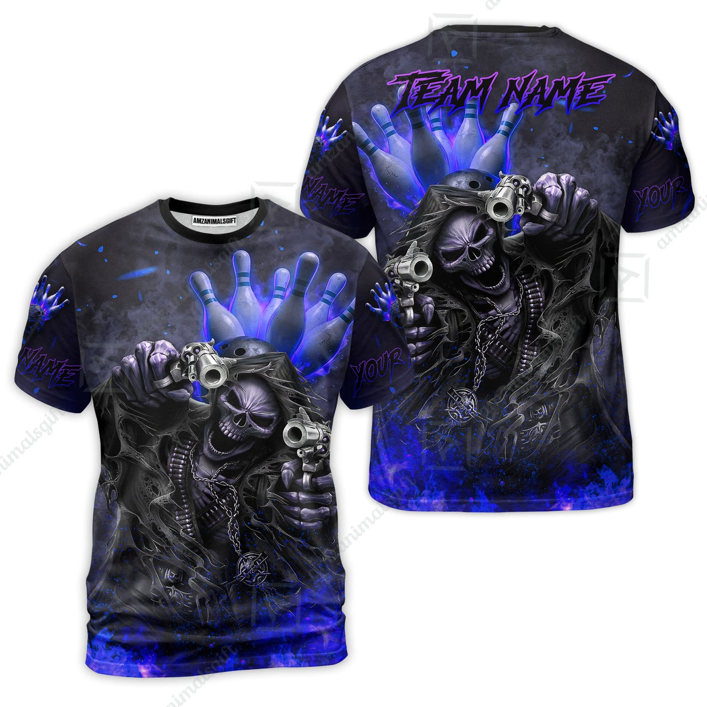 T-Shirt||Blue