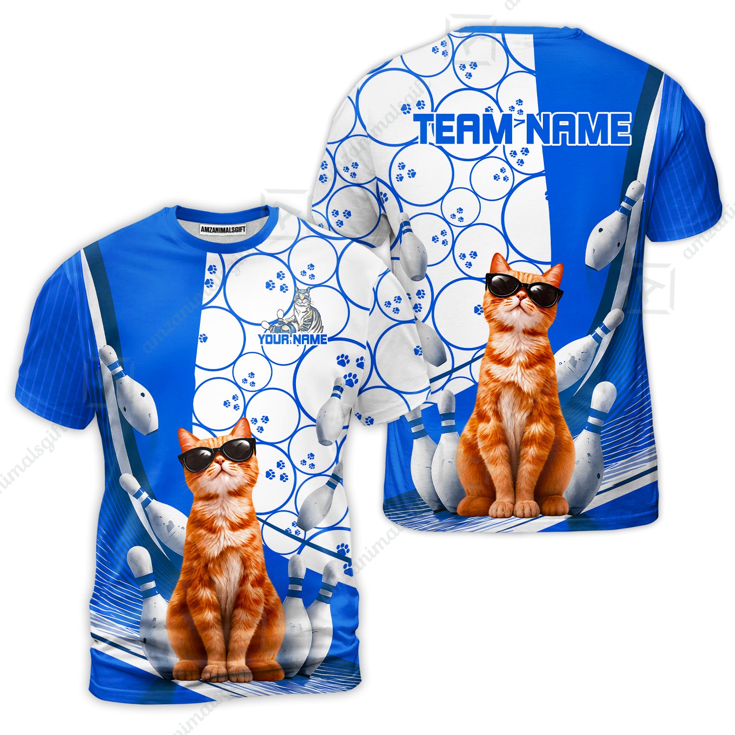 T-Shirt||Blue