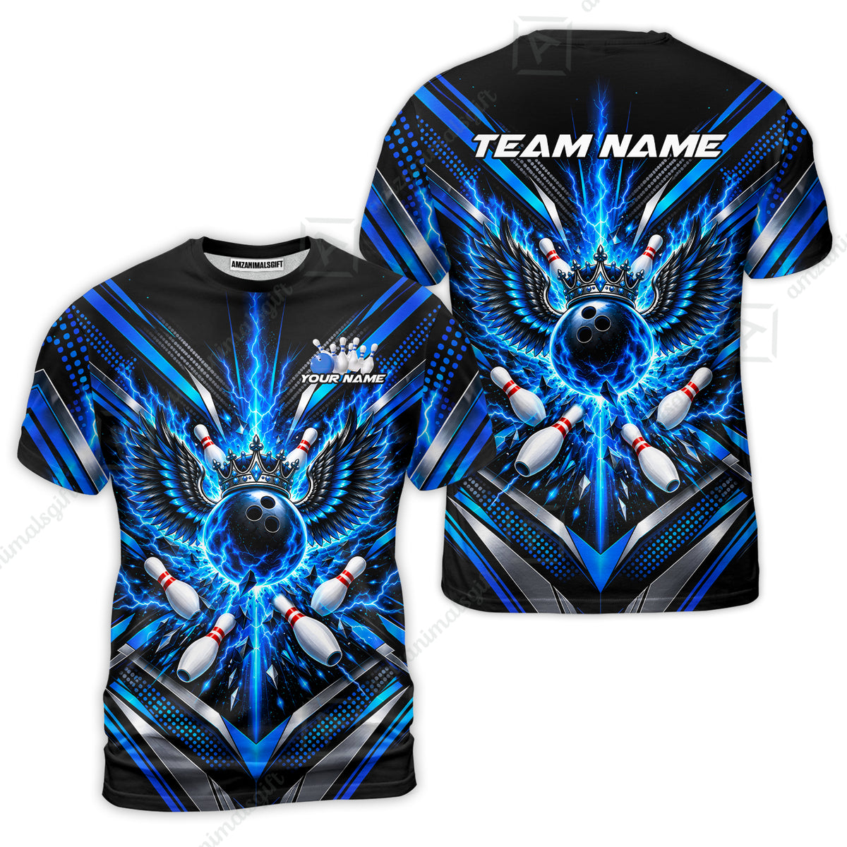 T-Shirt||Blue
