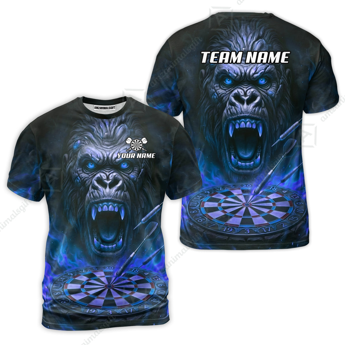 T-Shirt||Blue