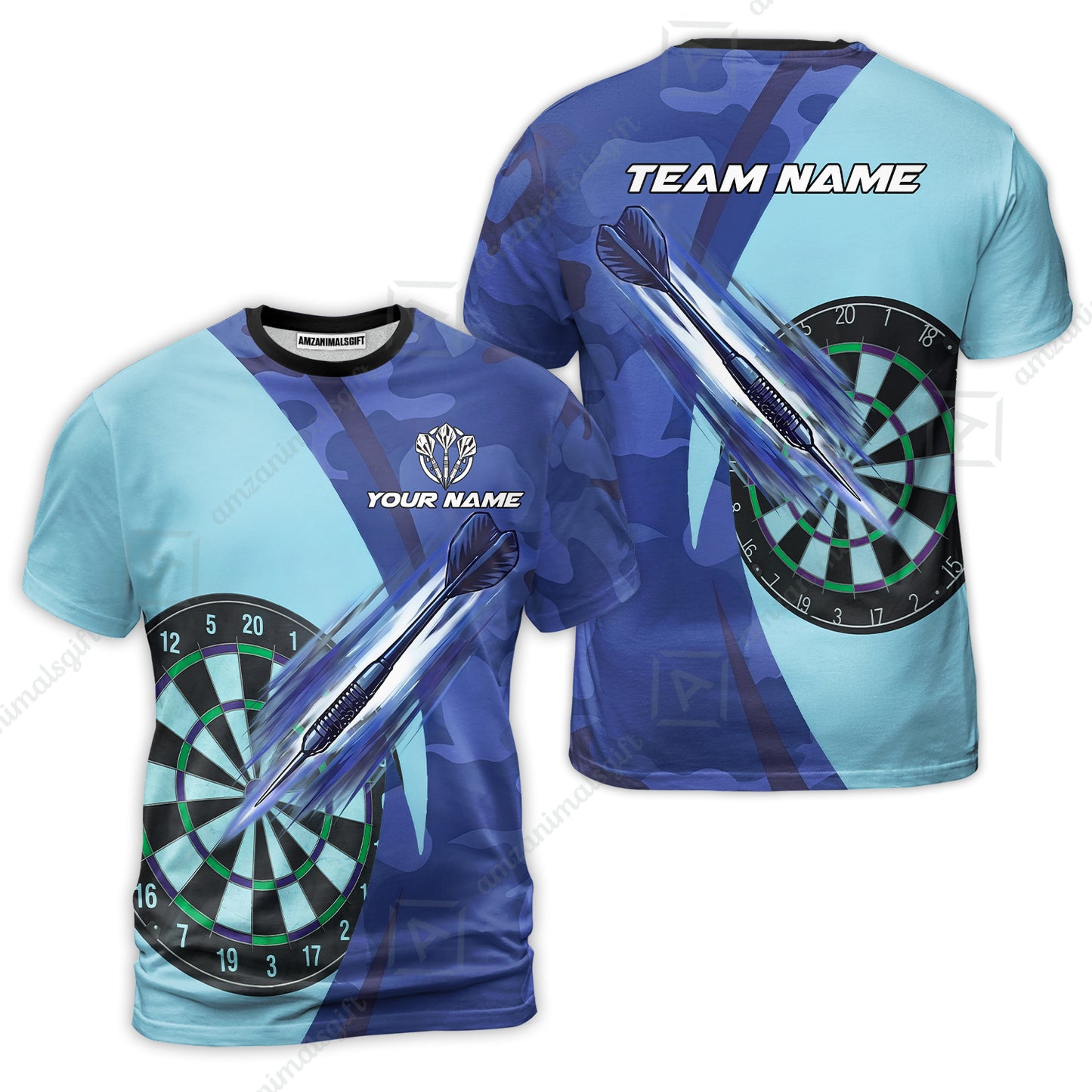 T-Shirt||Blue