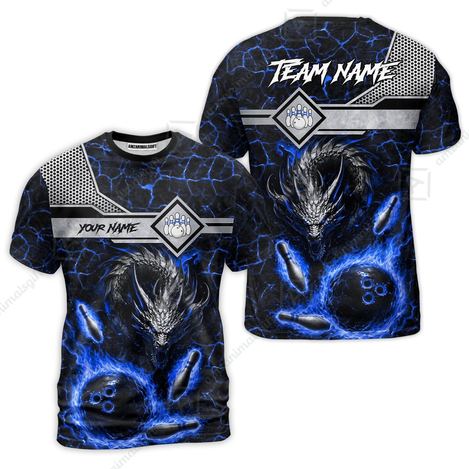 T-Shirt||Blue