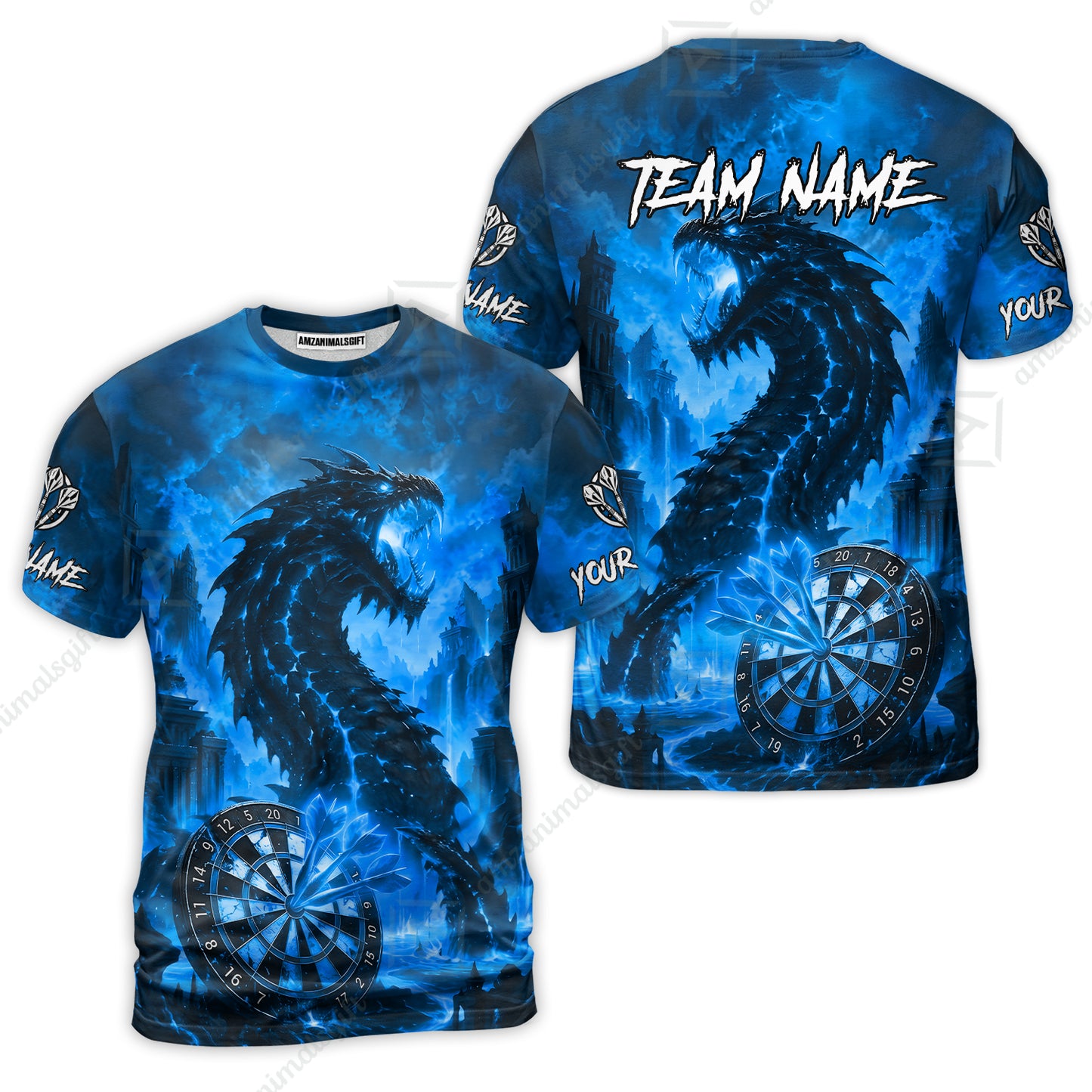 T-Shirt||Blue