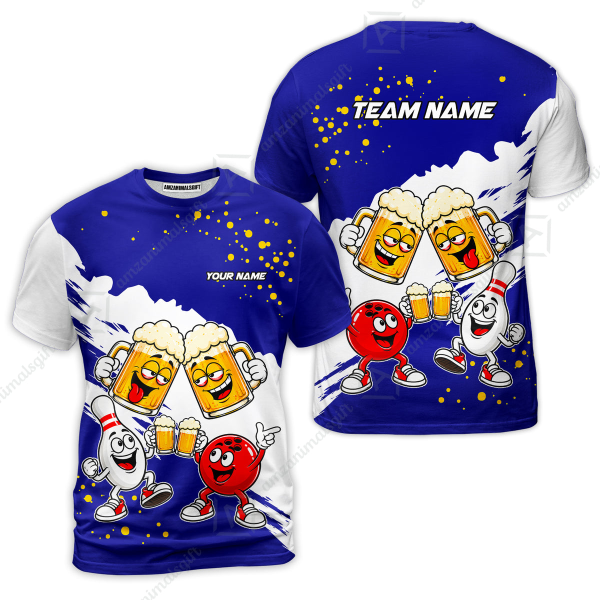 T-Shirt||Blue