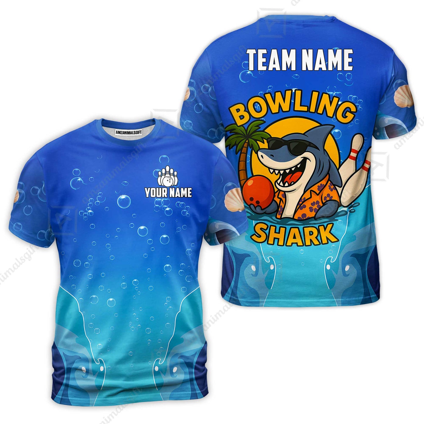 T-Shirt||Blue