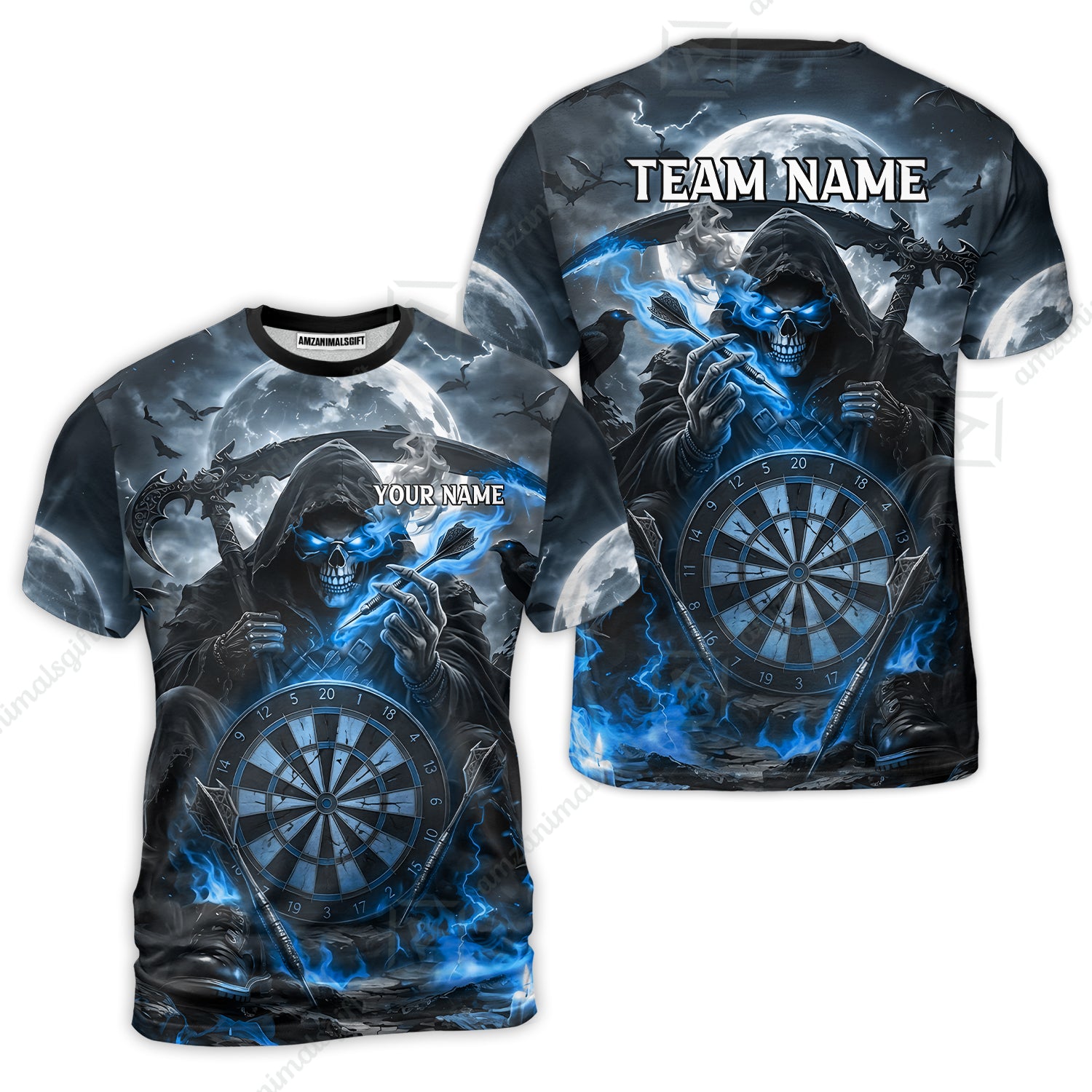 T-Shirt||Blue