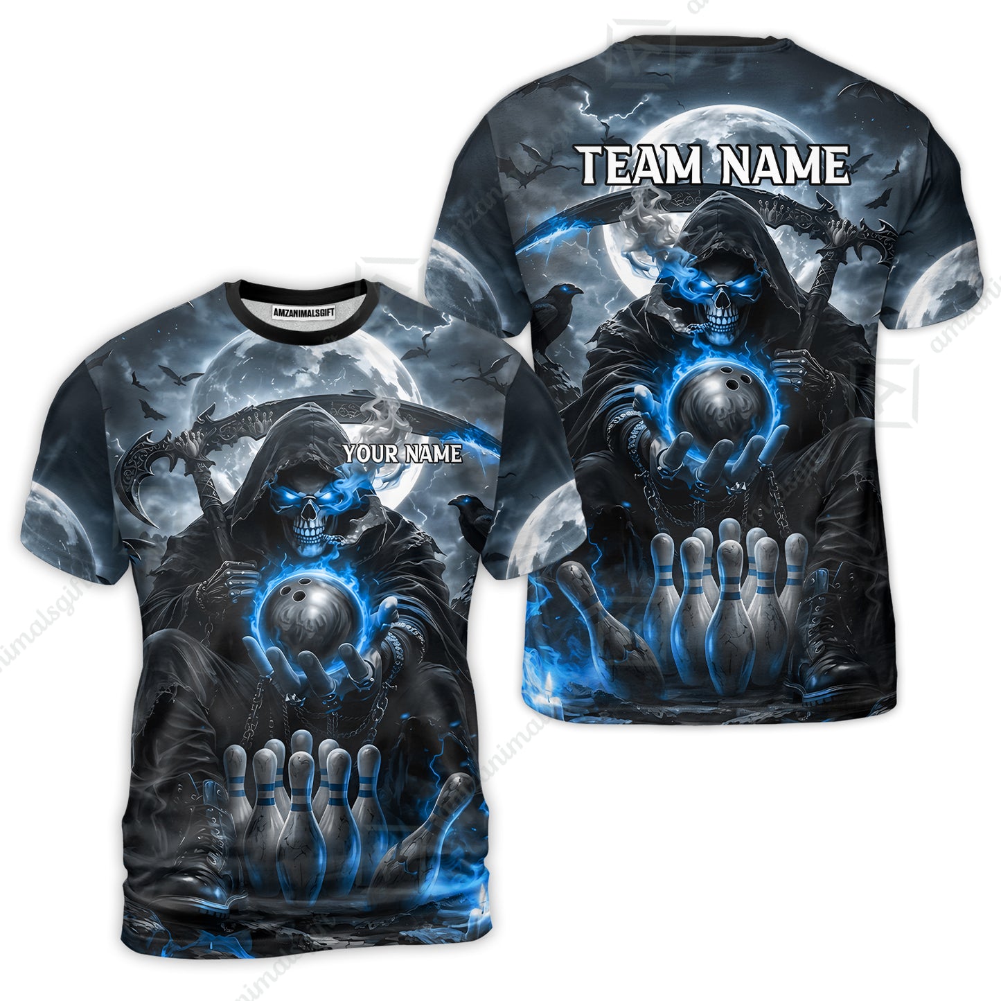 T-Shirt||Blue