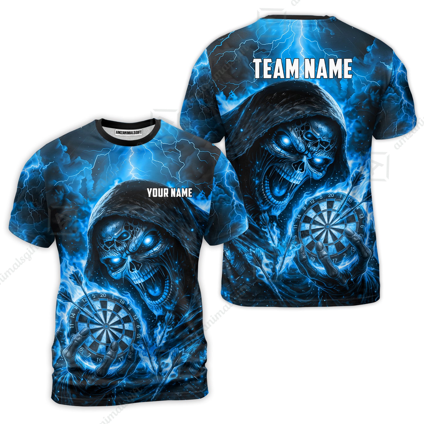 T-Shirt||Blue