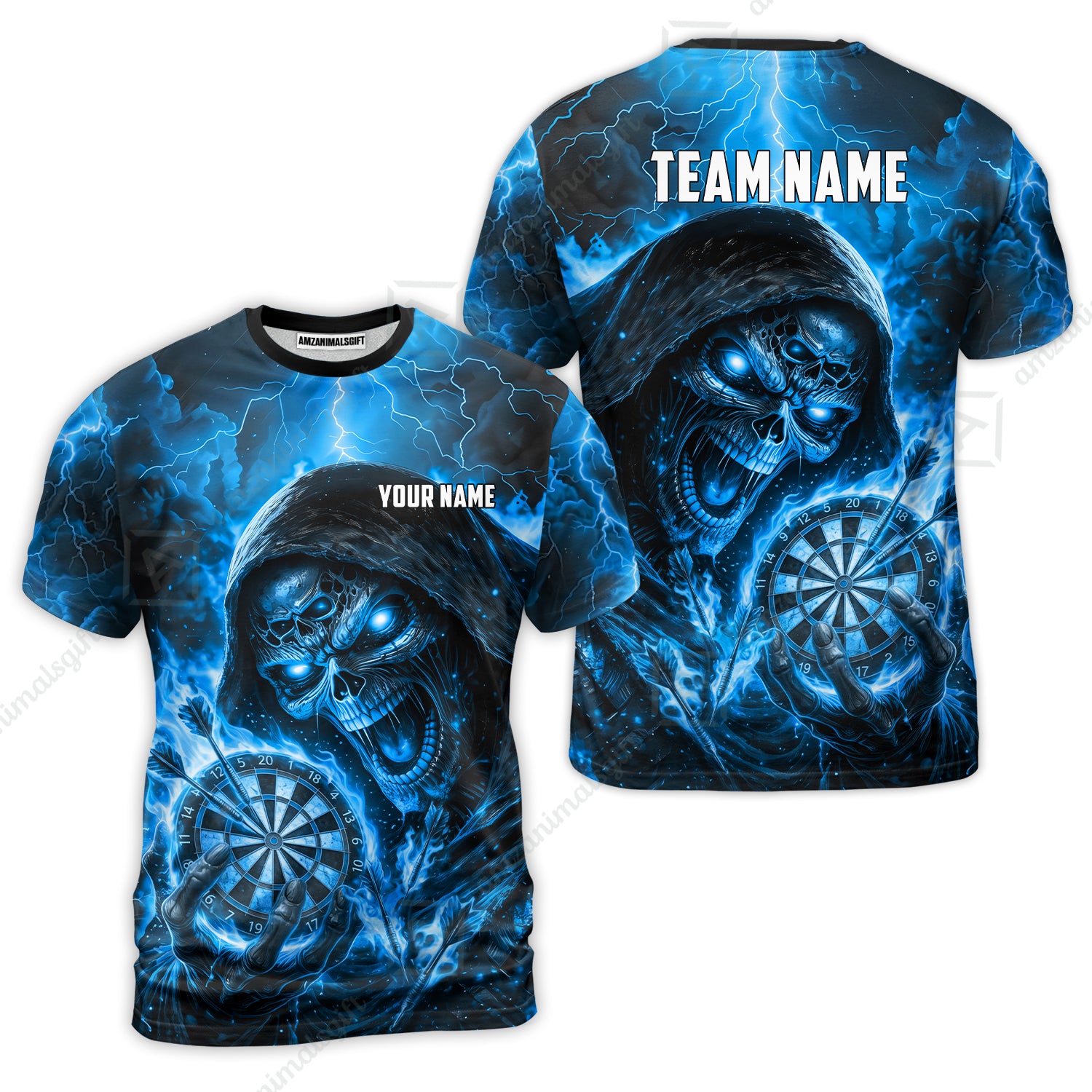 T-Shirt||Blue