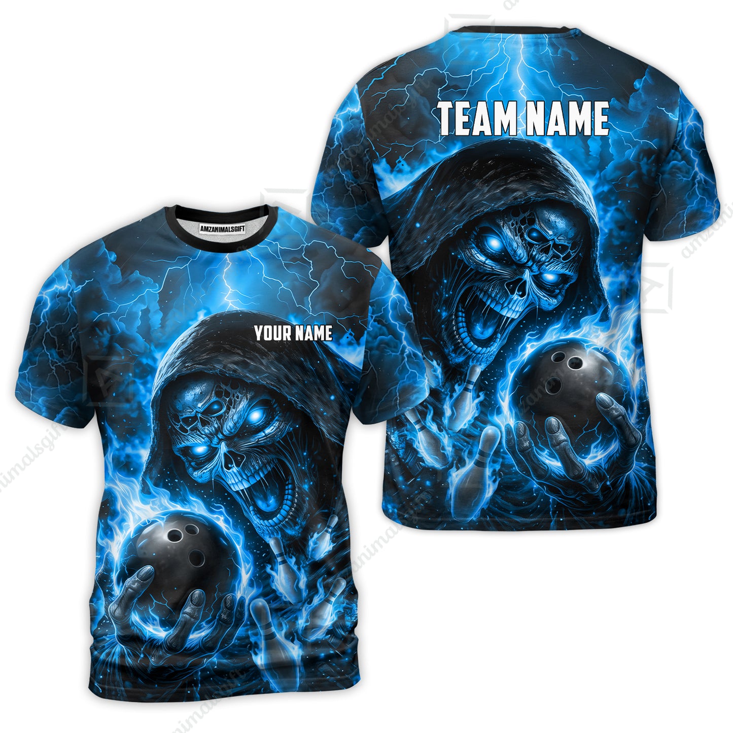 T-Shirt||Blue