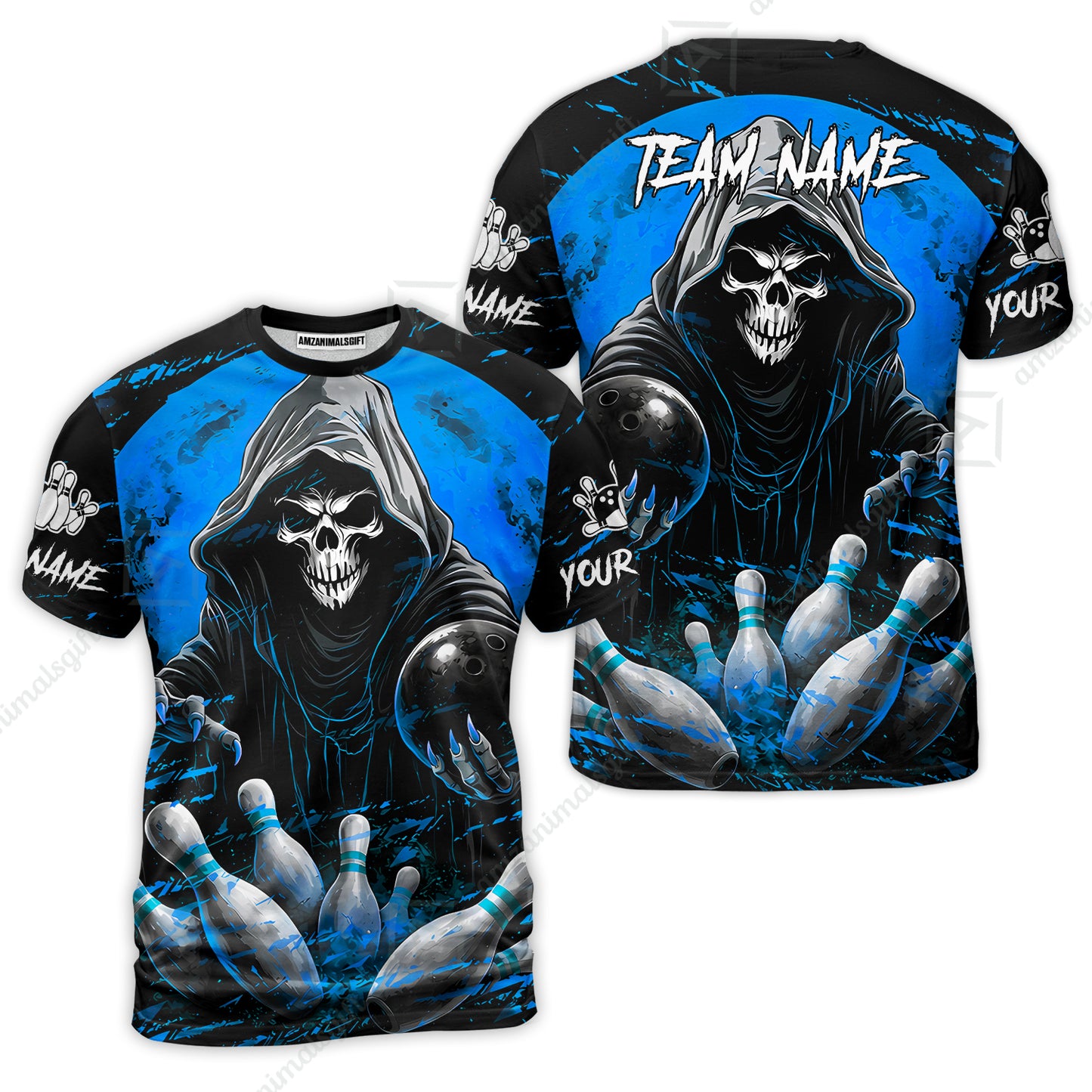 T-Shirt||Blue
