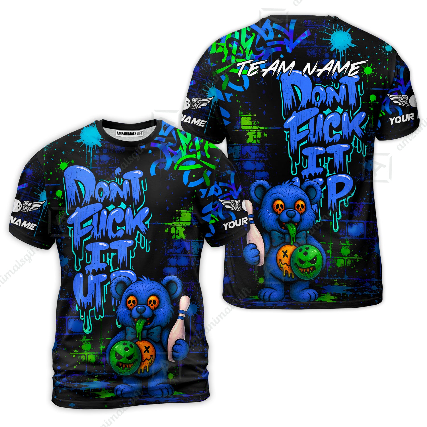 T-Shirt||Blue