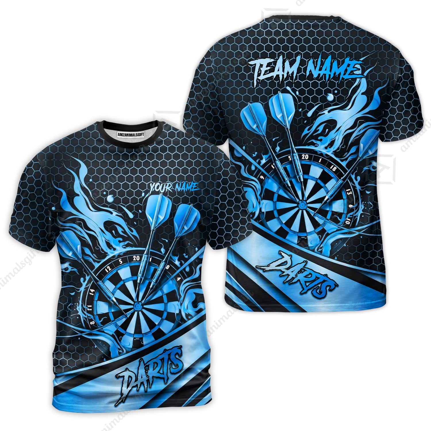 T-Shirt||Blue