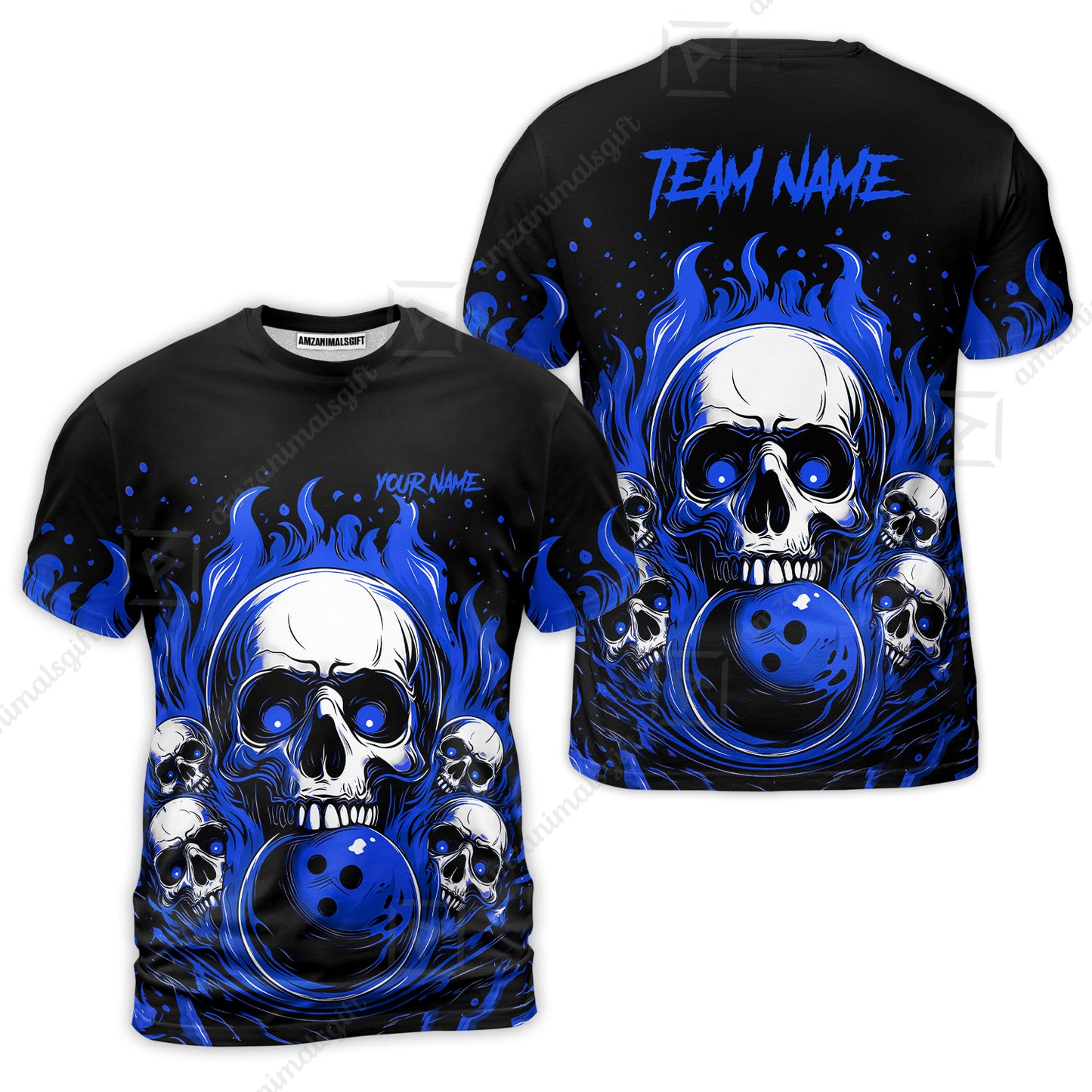 T-Shirt||Blue