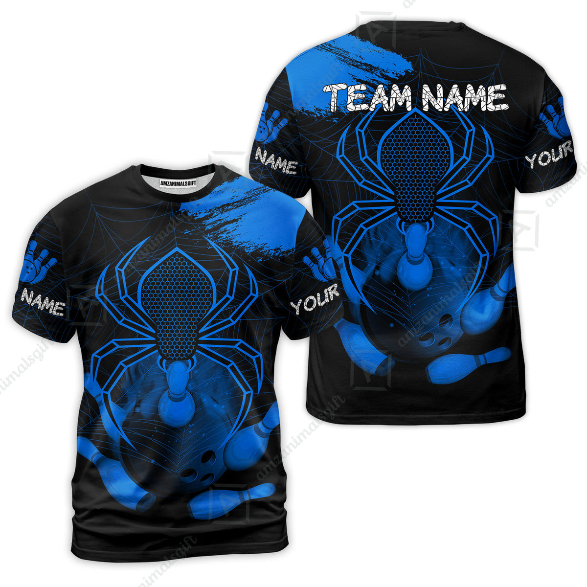 T-Shirt||Blue