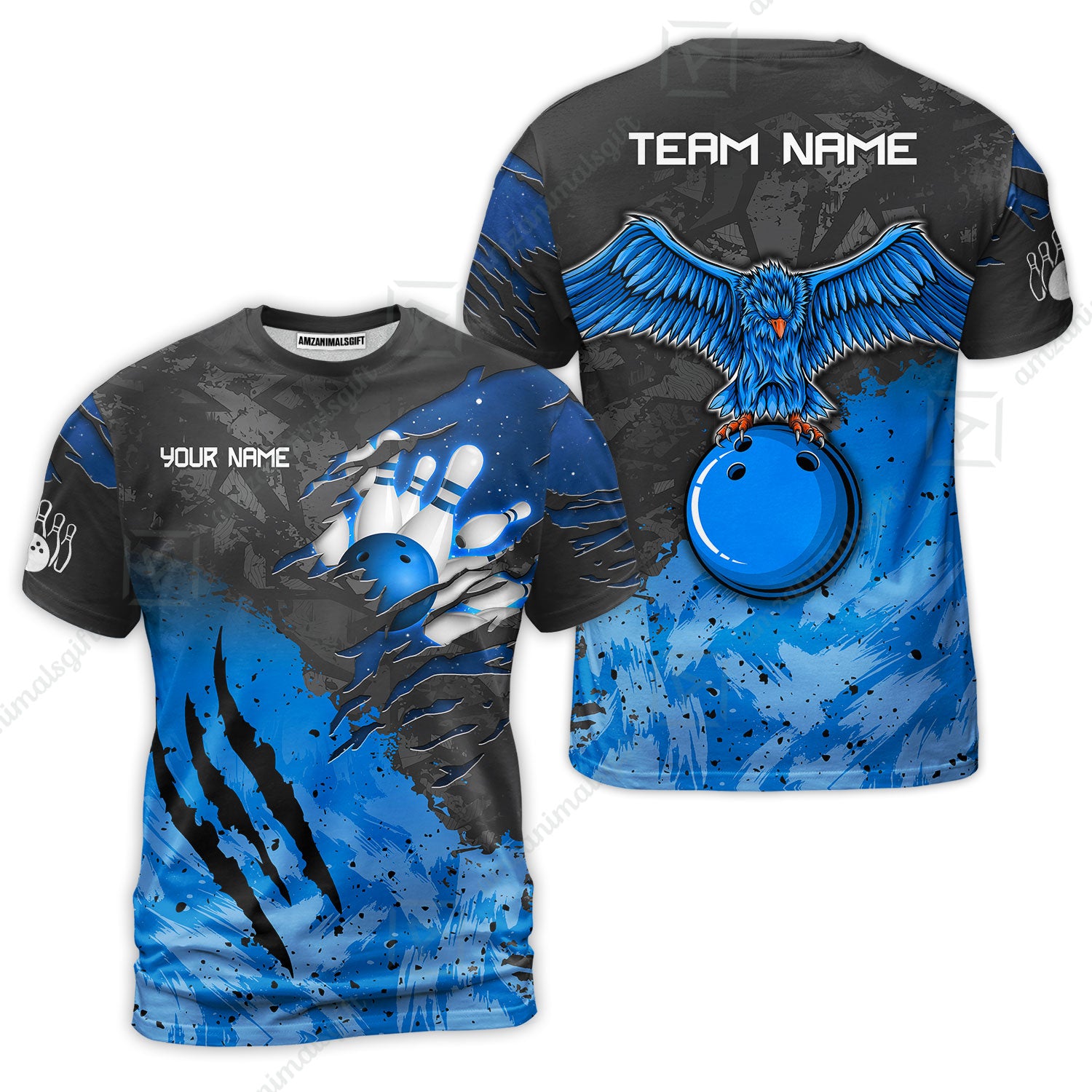 T-Shirt||Blue