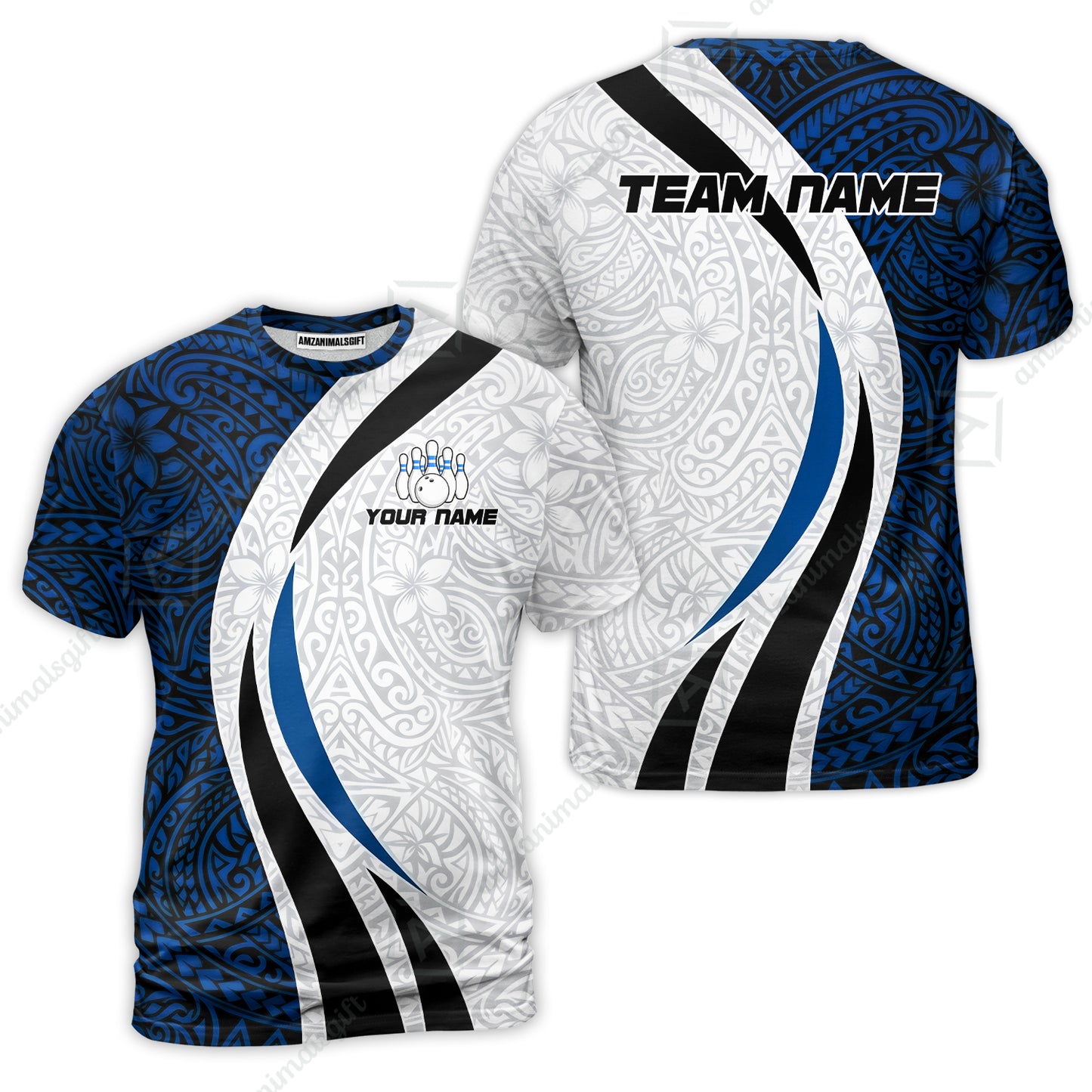 T-Shirt||Blue