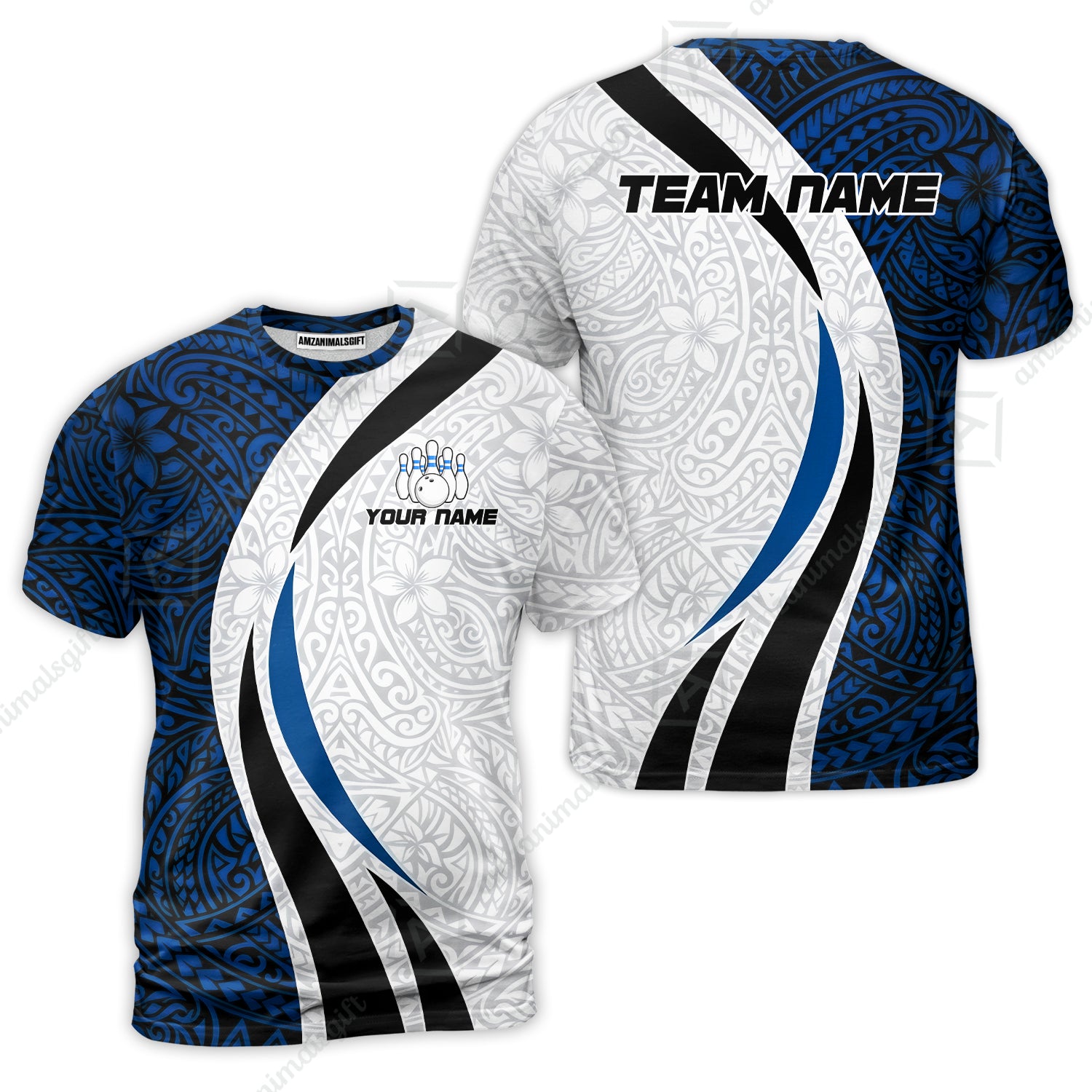T-Shirt||Blue