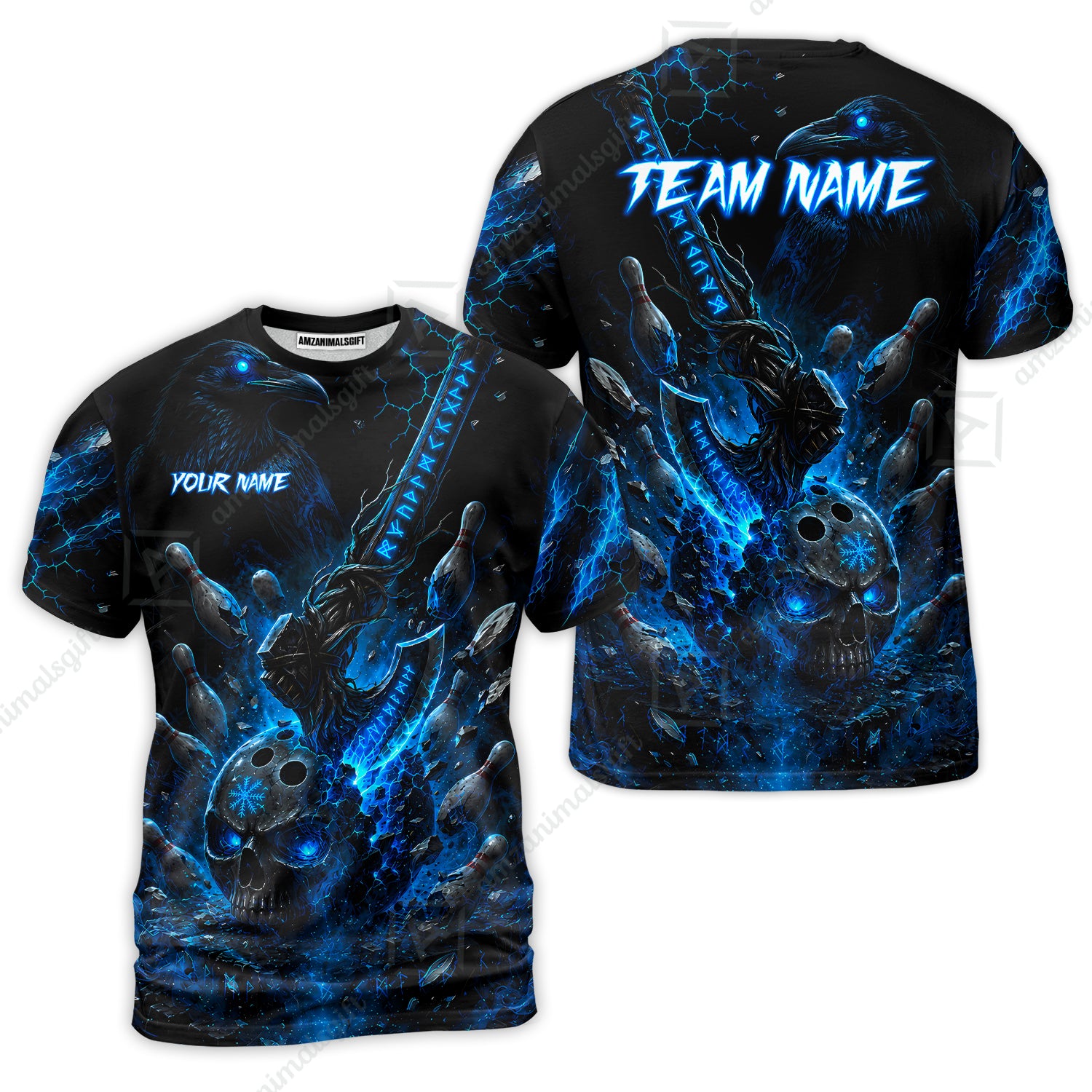 T-Shirt||Blue