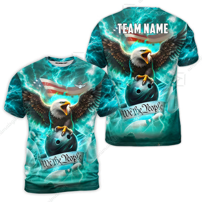 T-Shirt||Cyan