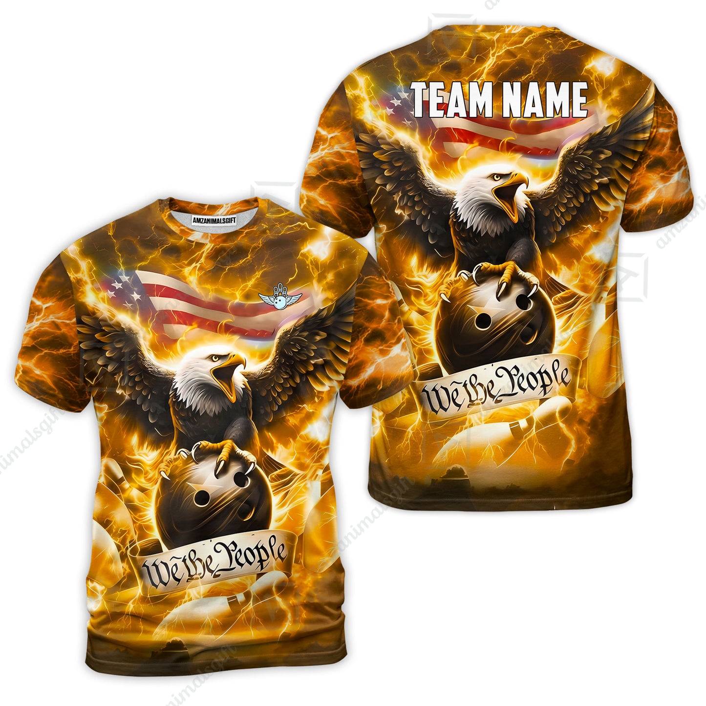 T-Shirt||Gold