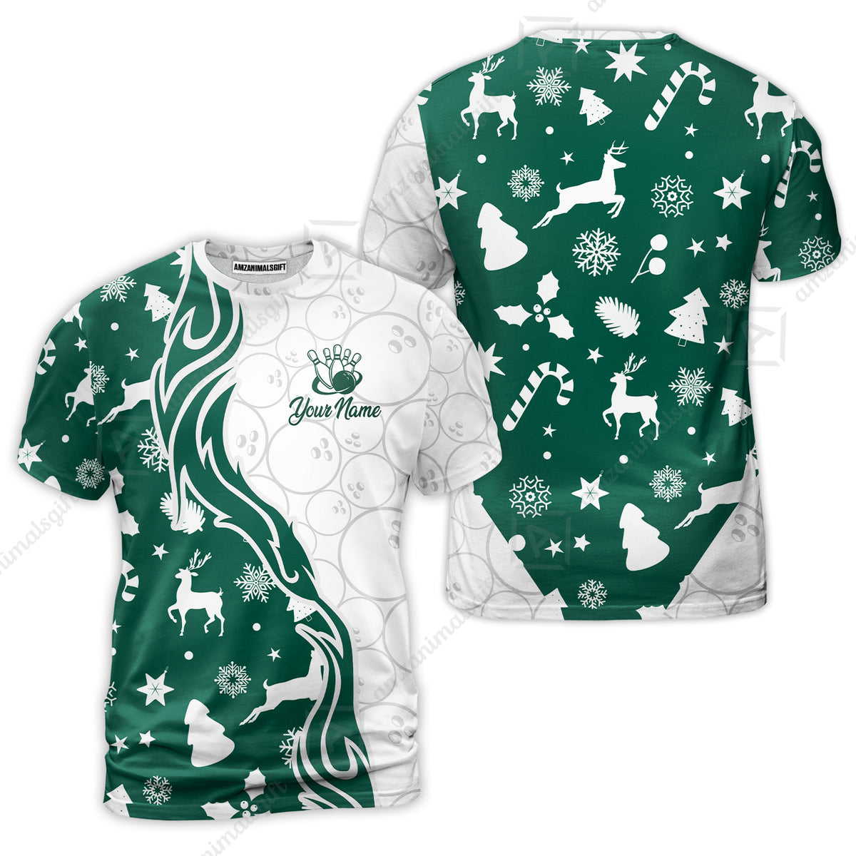 T-Shirt||Green