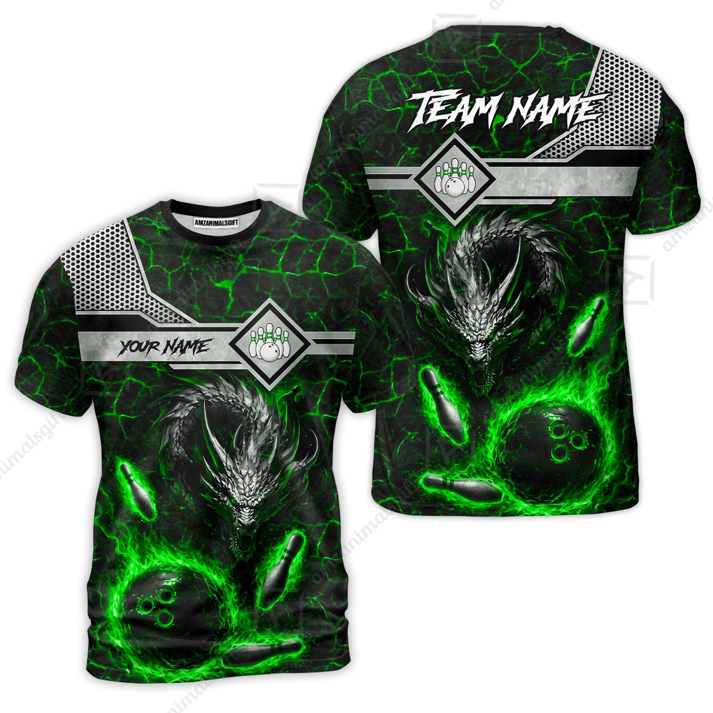T-Shirt||Green