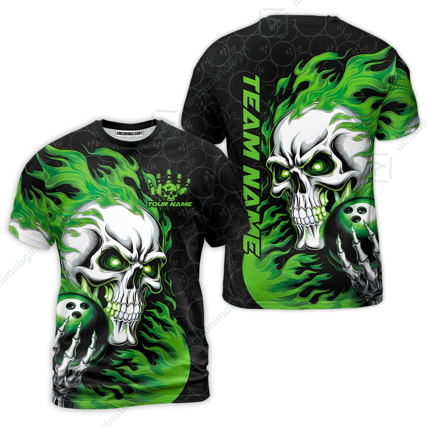 T-Shirt||Green