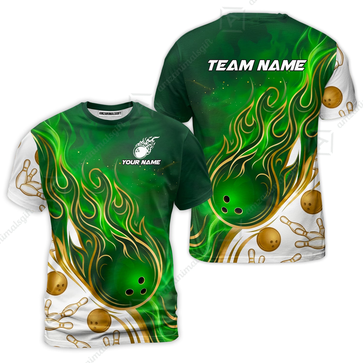 T-Shirt||Green