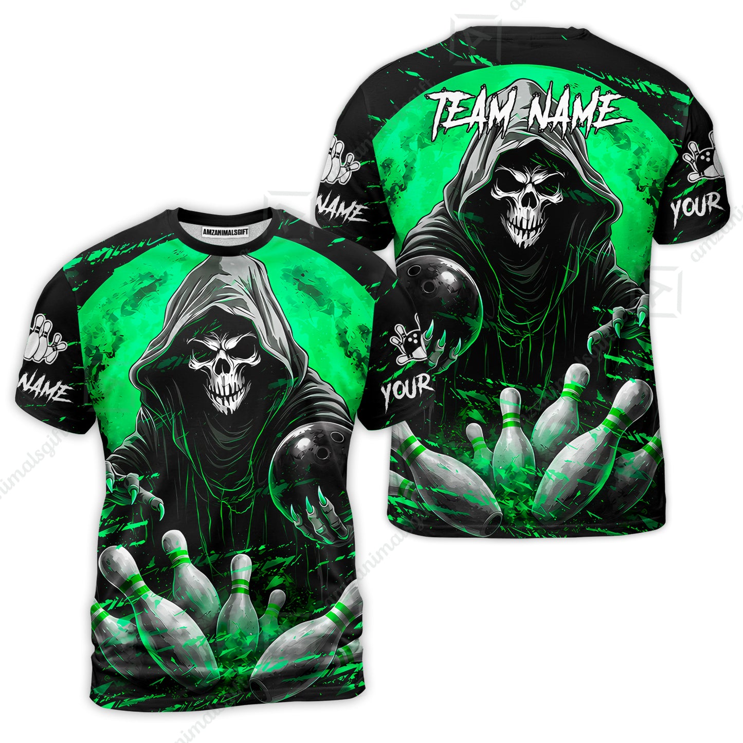 T-Shirt||Green