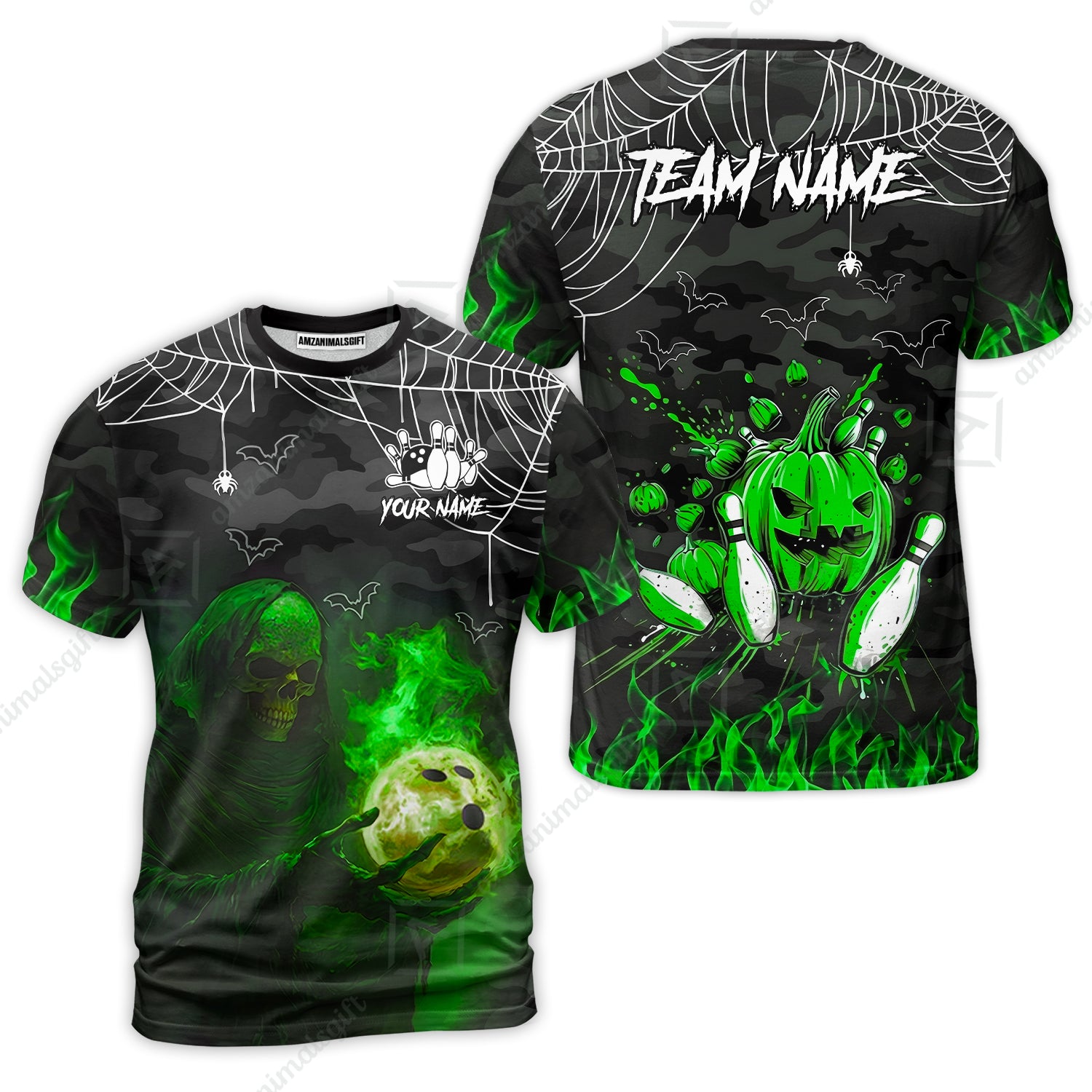 T-Shirt||Green