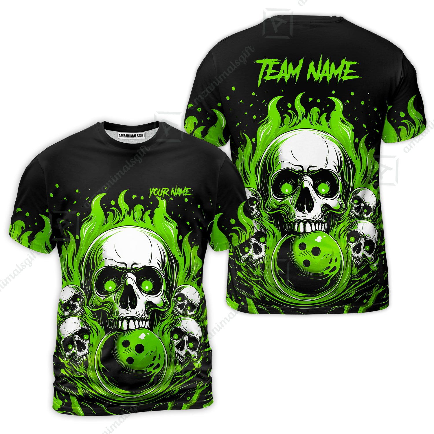T-Shirt||Green