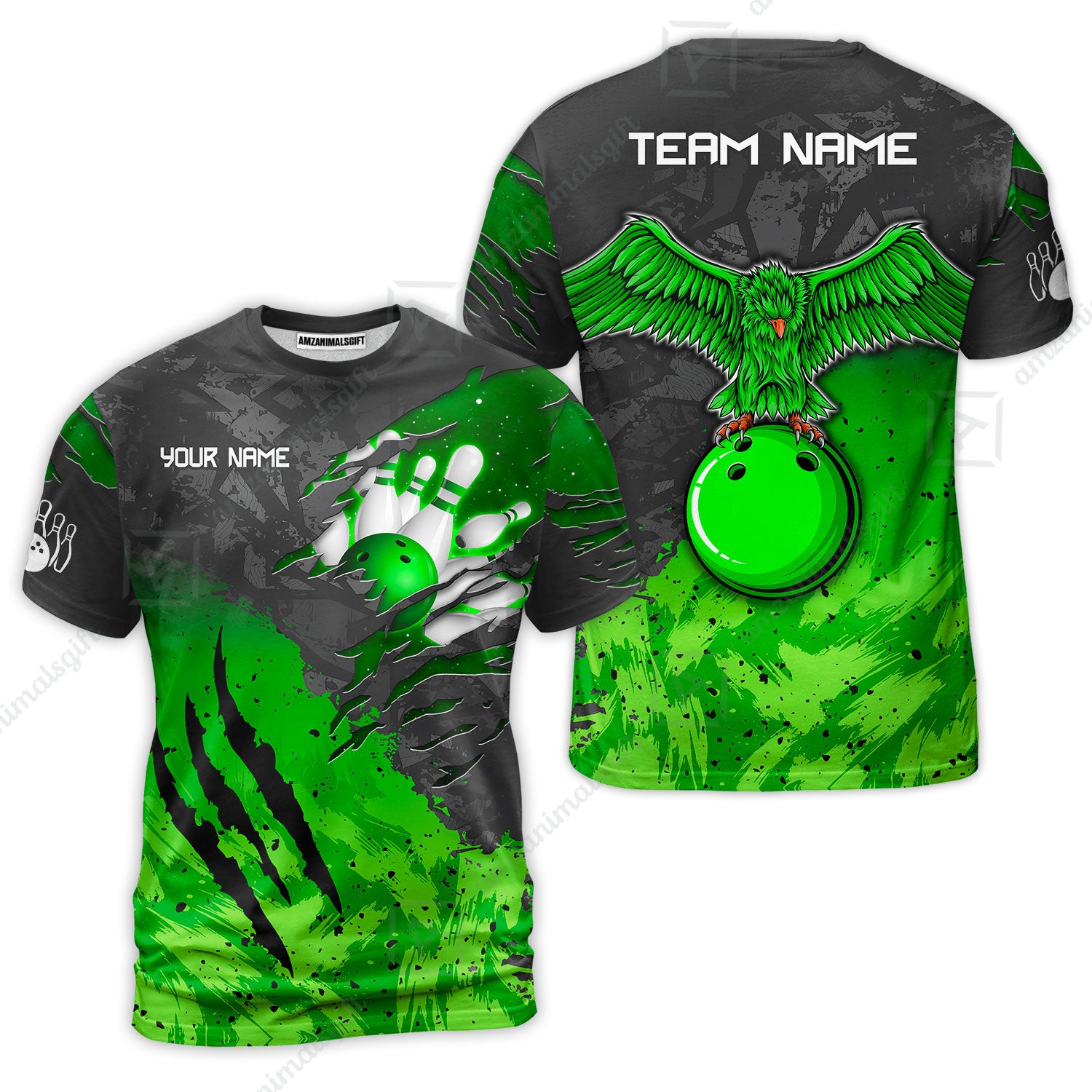 T-Shirt||Green