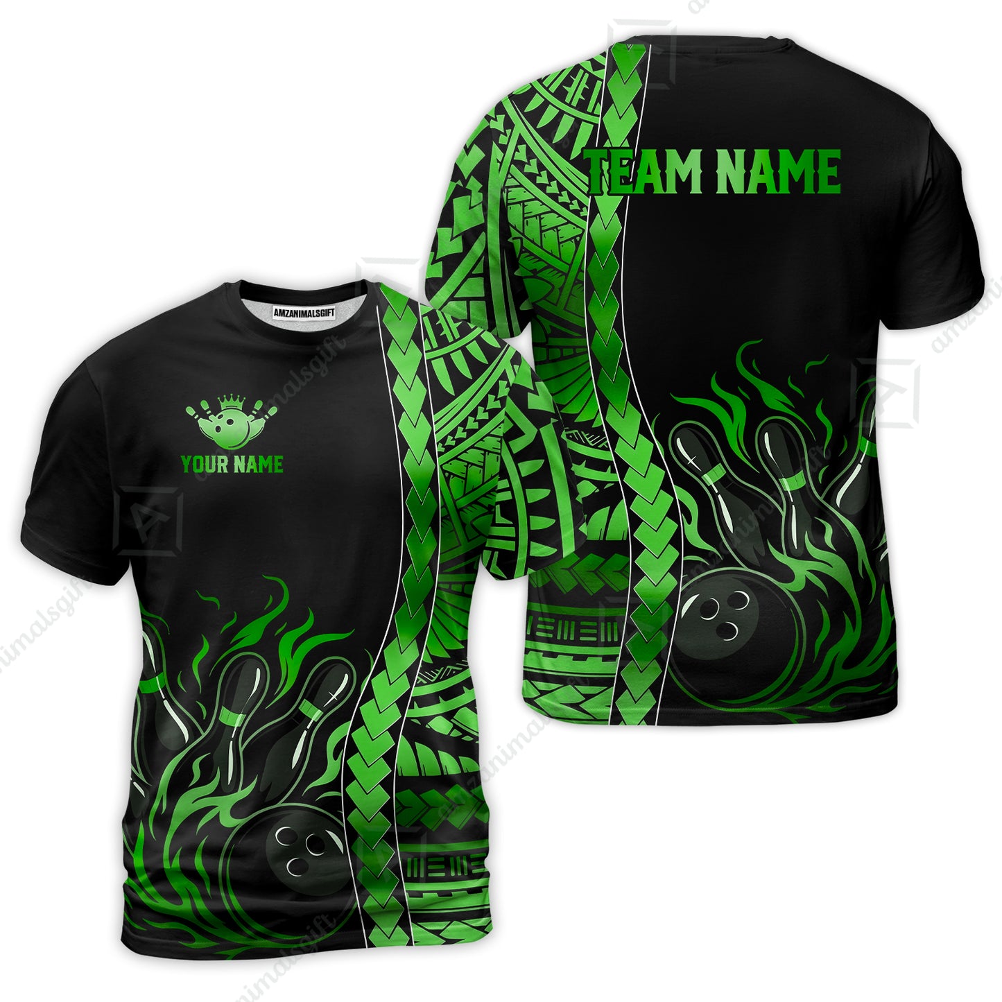 T-Shirt||Green