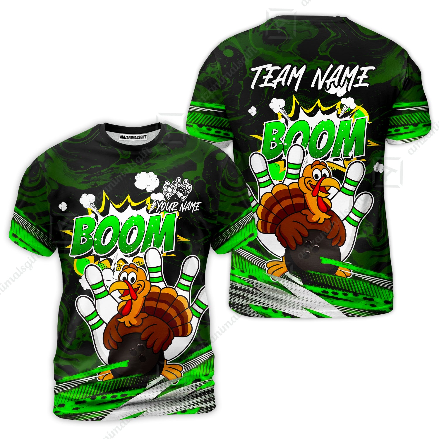 T-Shirt||Green