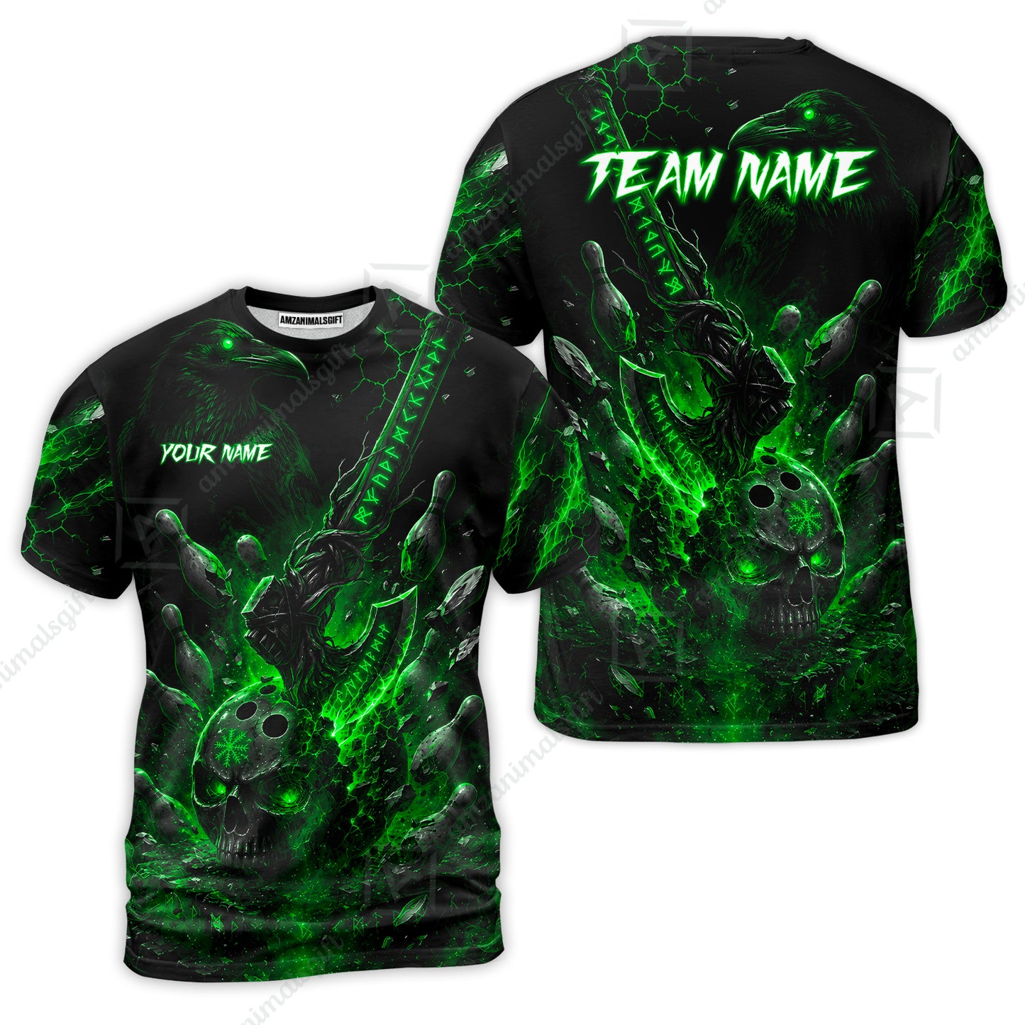 T-Shirt||Green