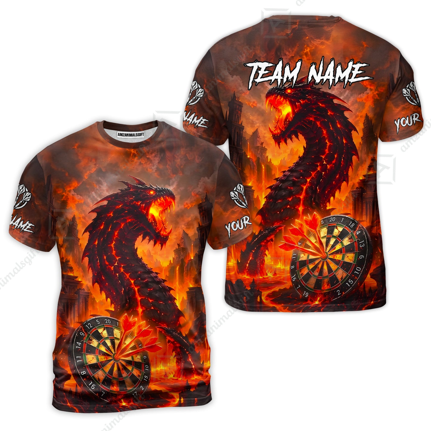 T-Shirt||Orange