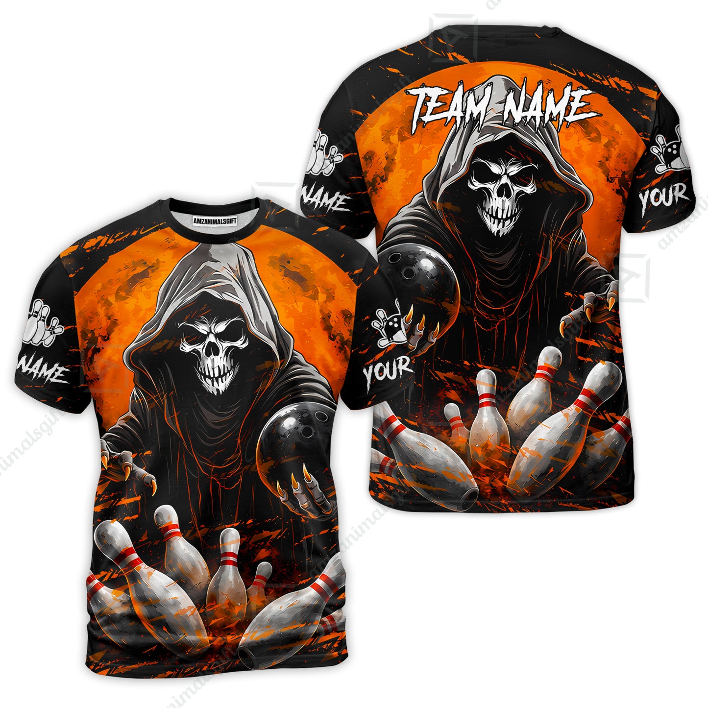 T-Shirt||Orange