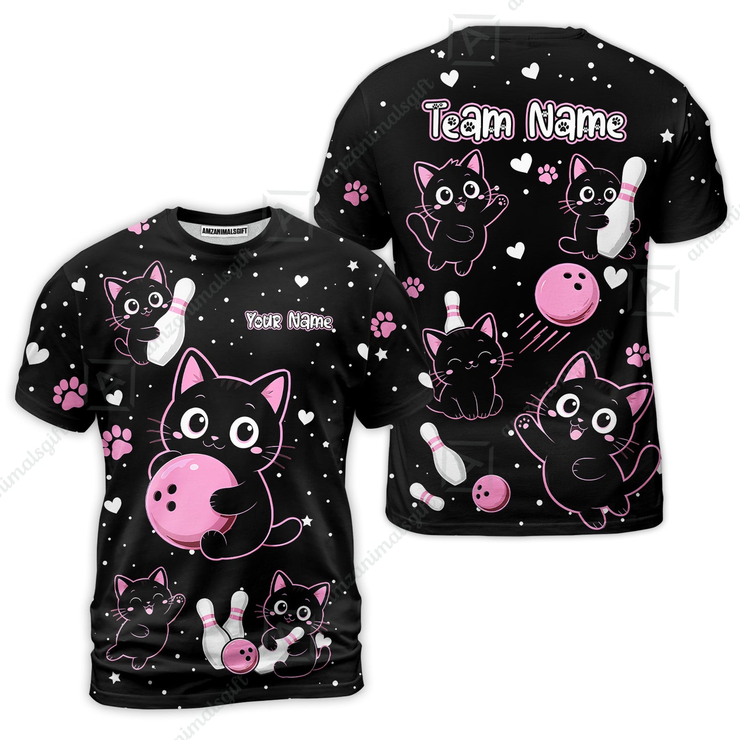 T-Shirt||Pink
