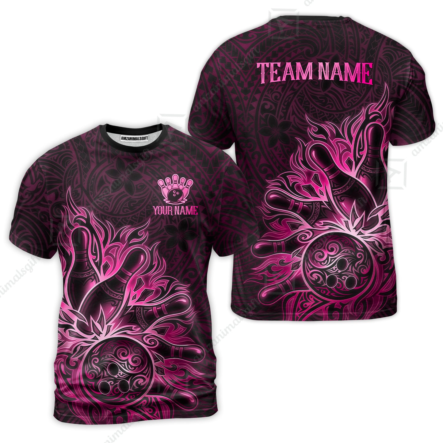 T-Shirt||Pink