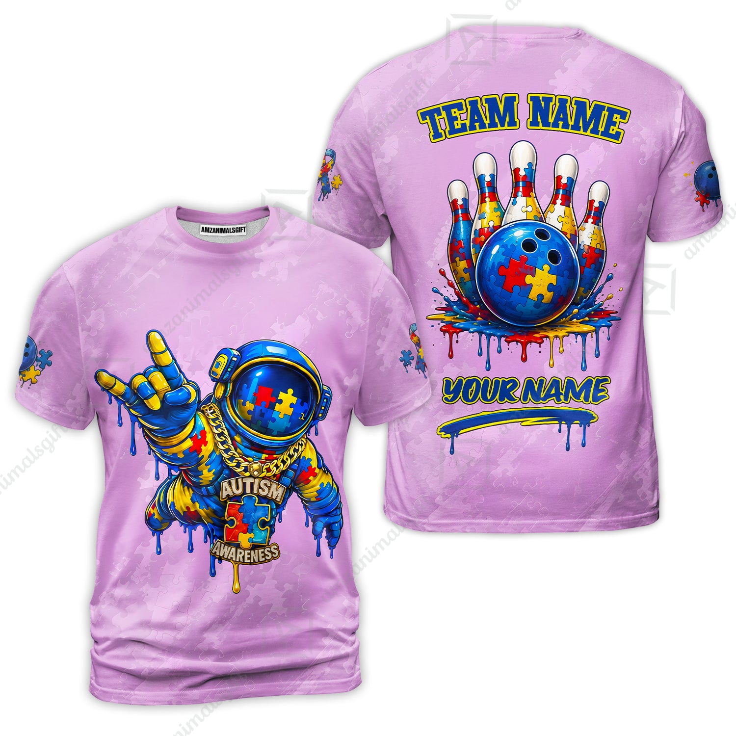 T-Shirt||Pink