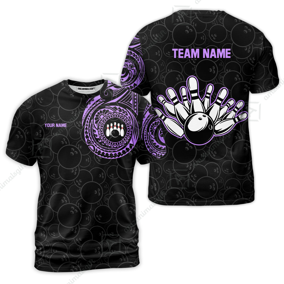 T-Shirt||Purple