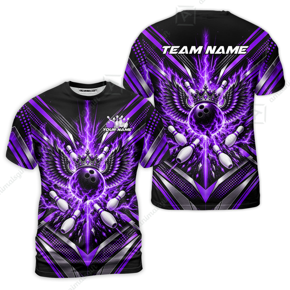 T-Shirt||Purple