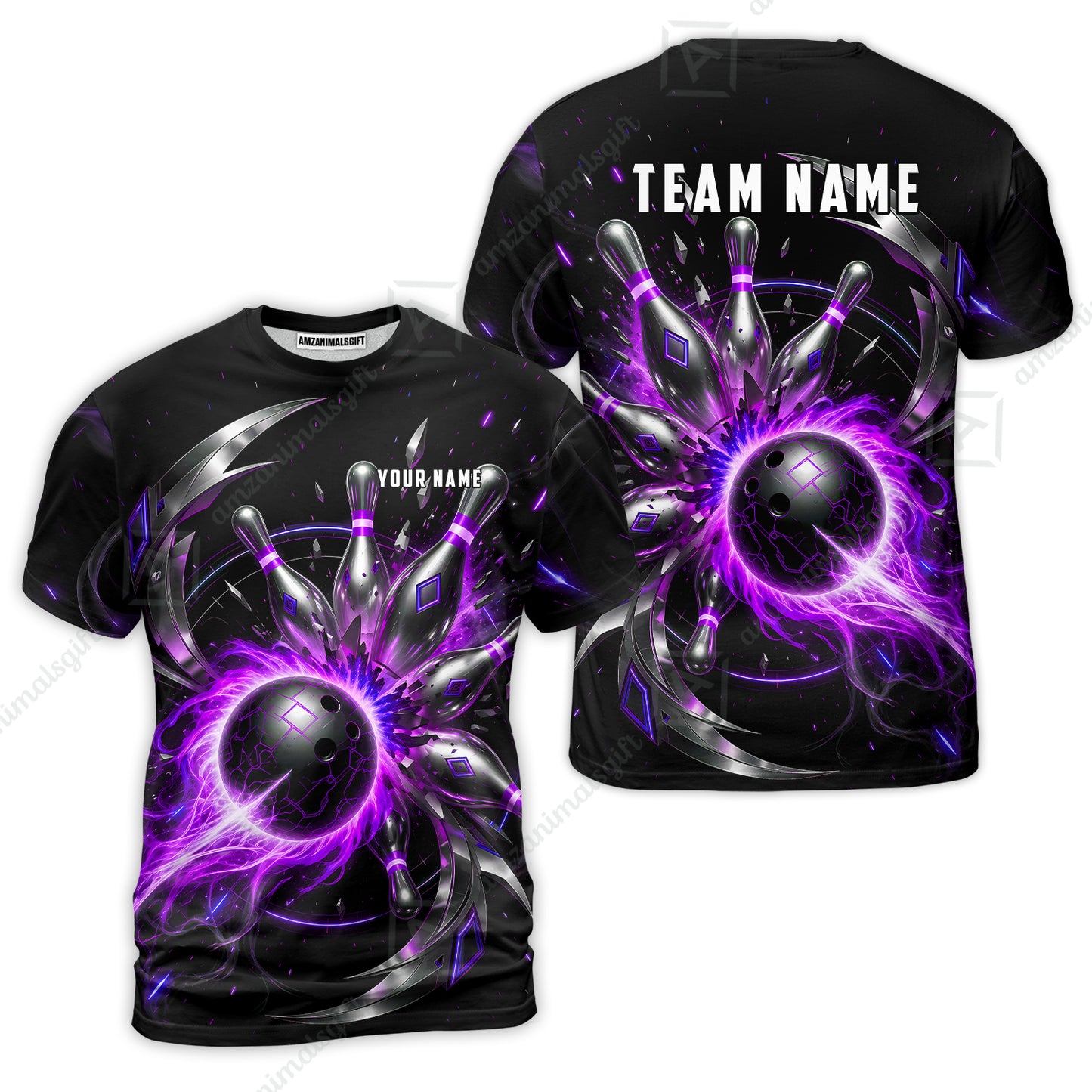 T-Shirt||Purple