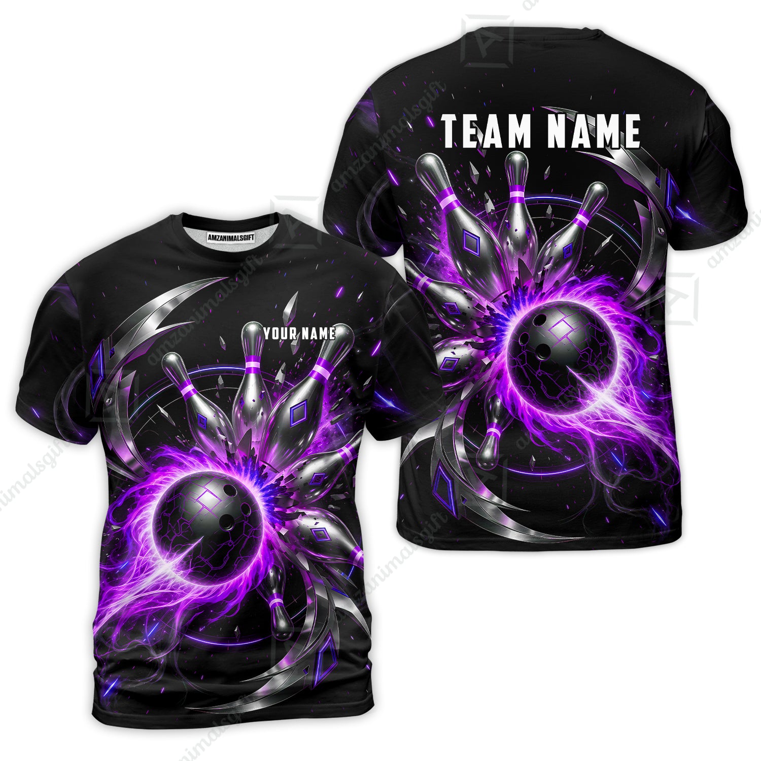 T-Shirt||Purple