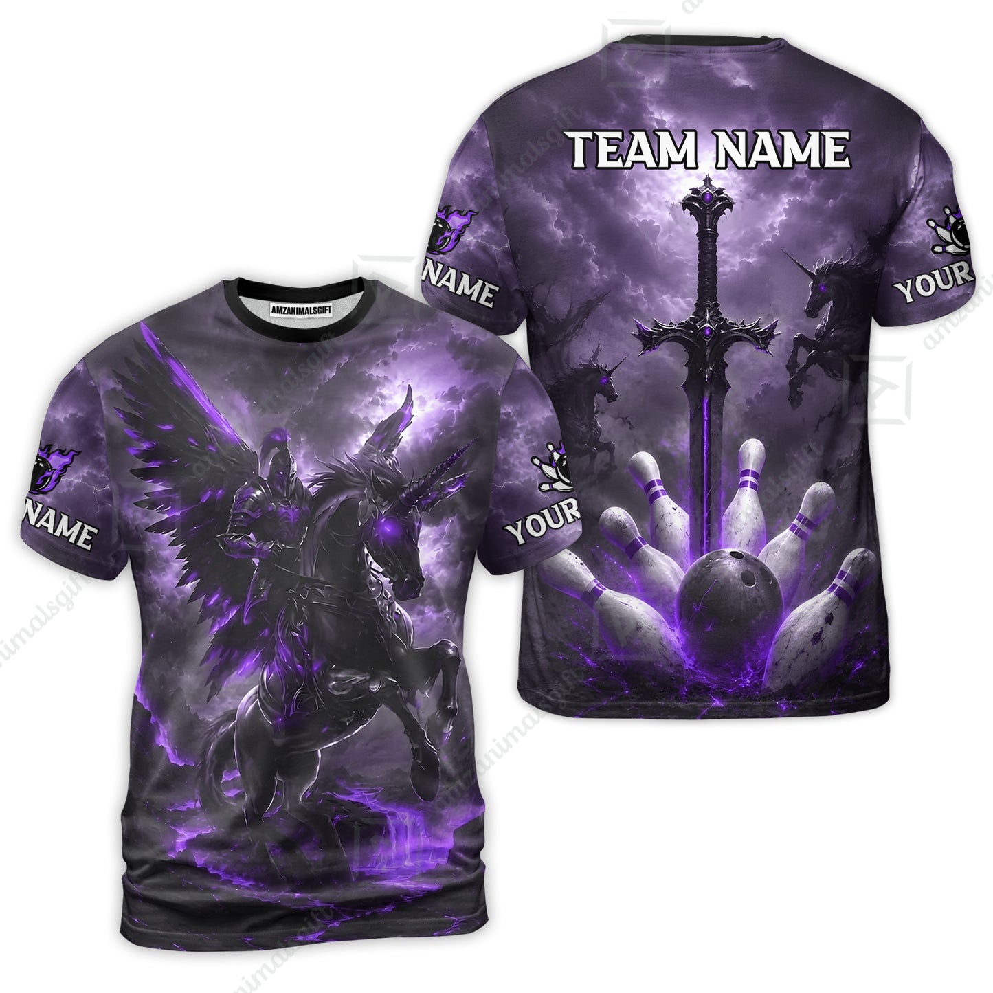 T-Shirt||Purple