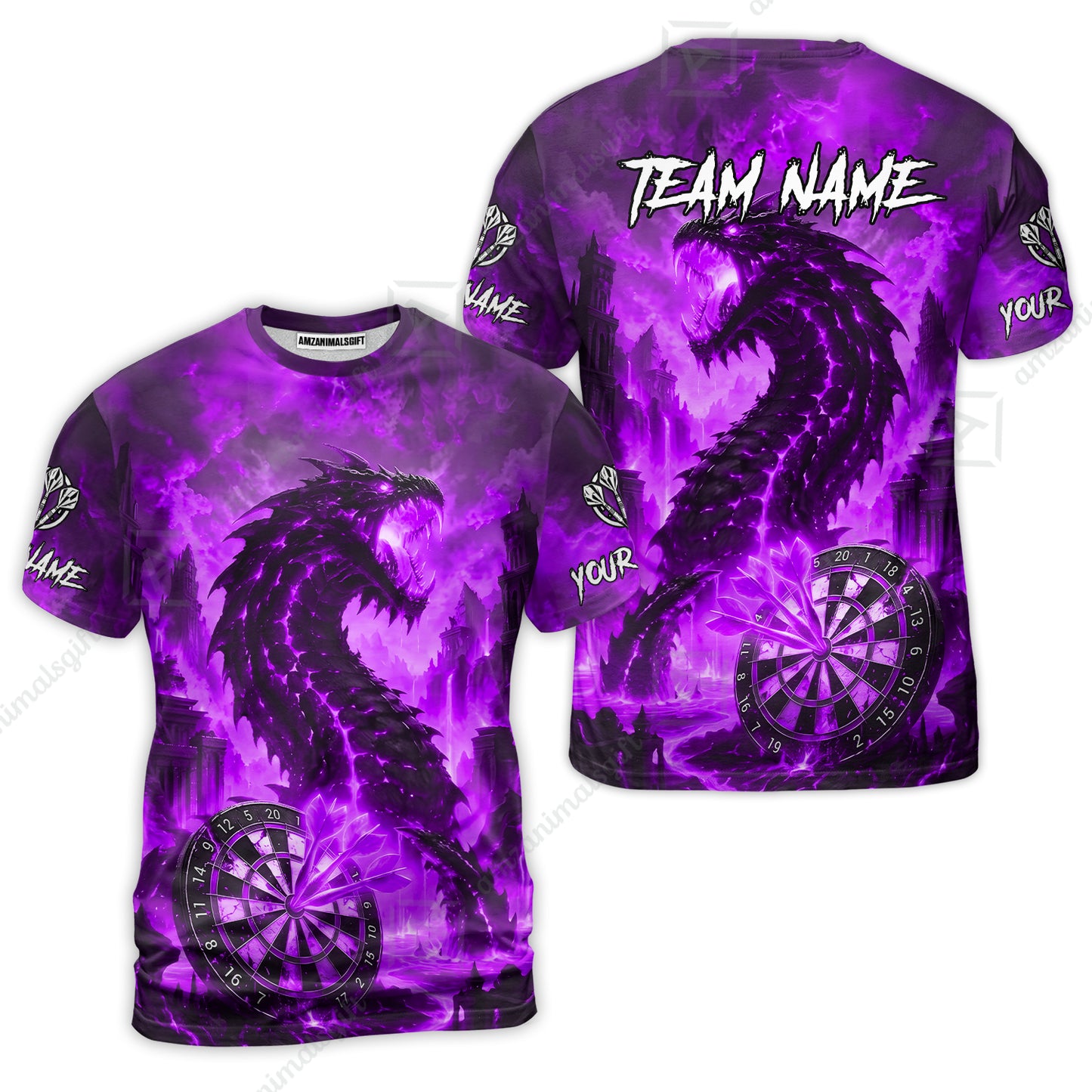 T-Shirt||Purple