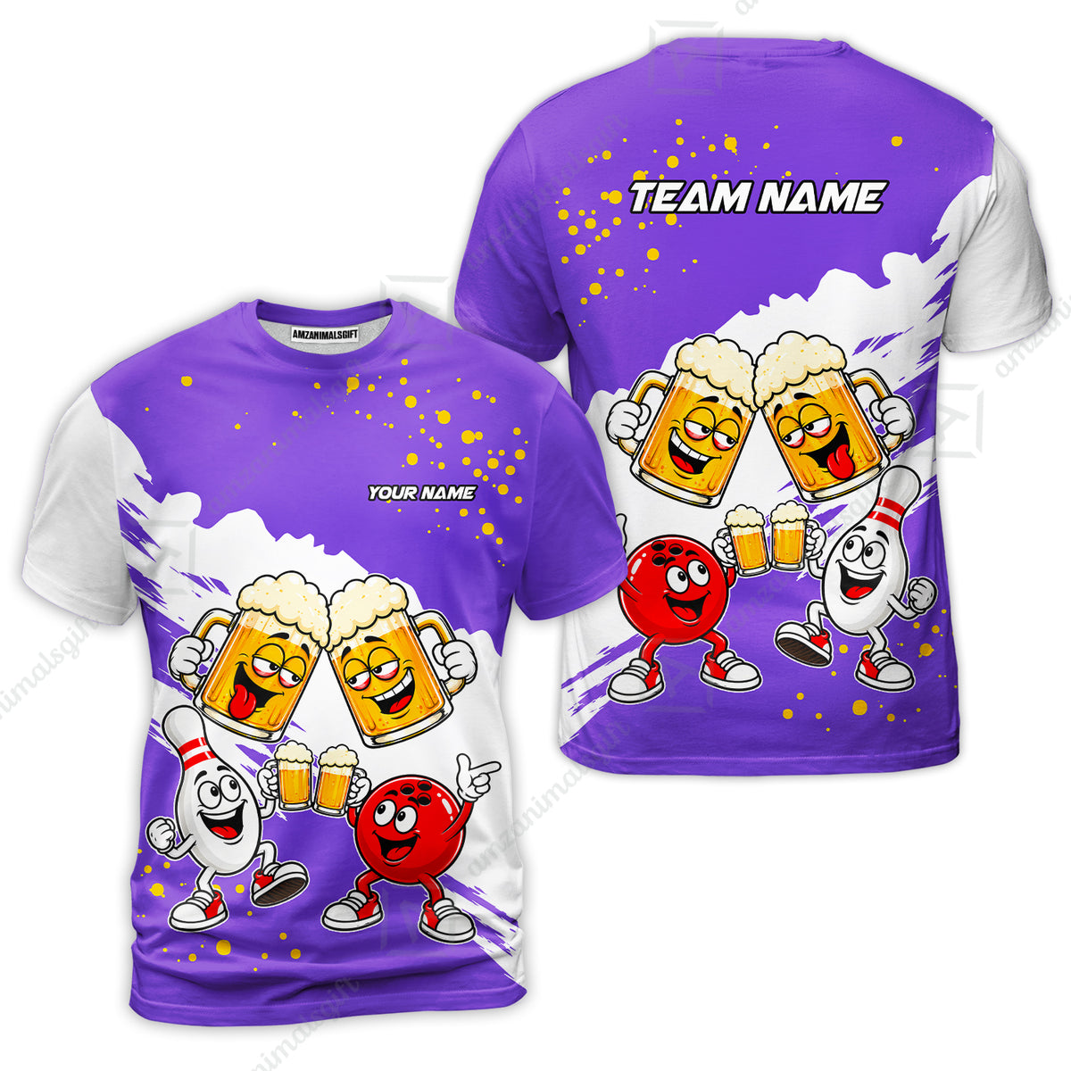 T-Shirt||Purple