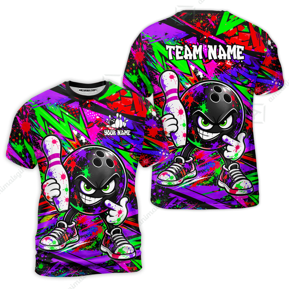 T-Shirt||Purple